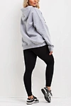 embroidered logo hoodie